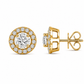 Aretes Orlienne Esmeralda Oro ama