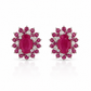 Aretes Peony