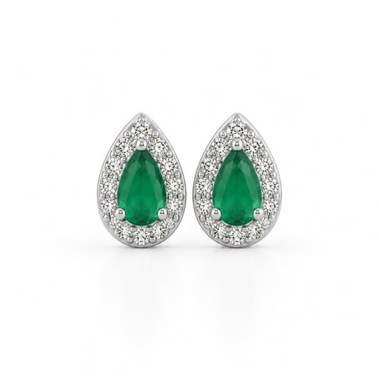 Aretes Emerald Dew