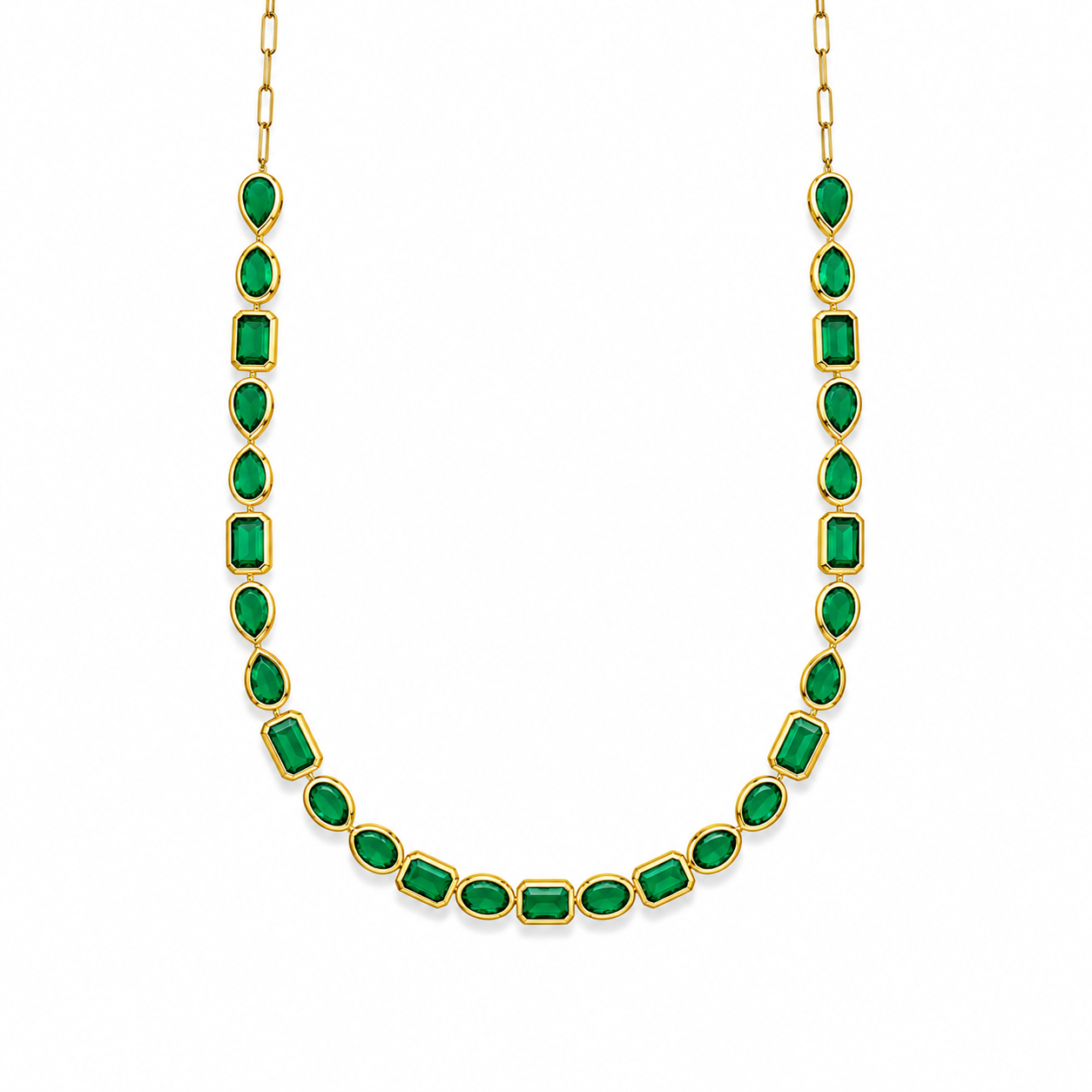 Collar Jardín Esmeralda