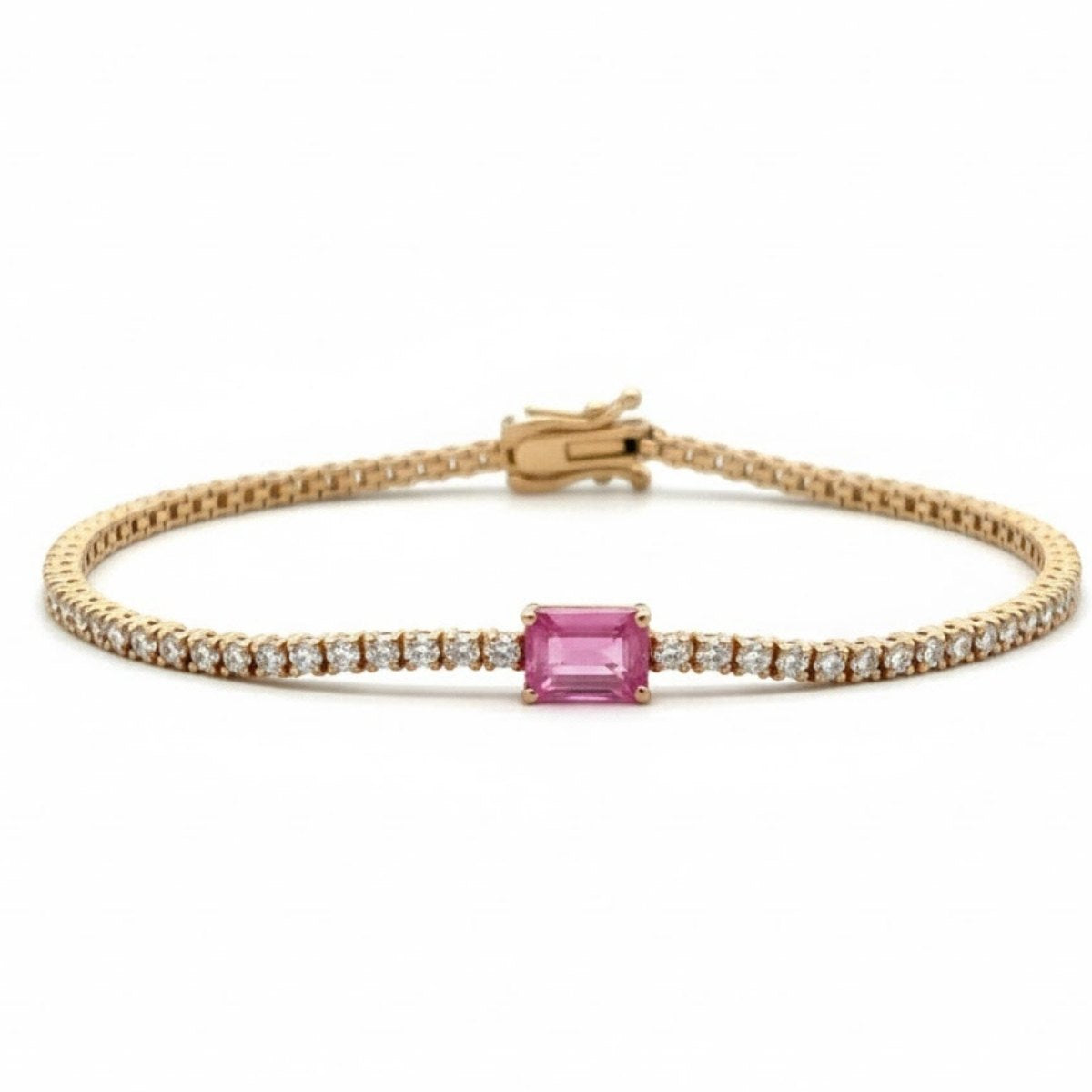Pulsera Miel y Rosa