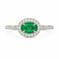 Anillo Meliora Esmeralda