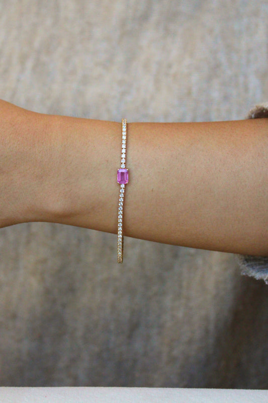 Pulsera Miel y Rosa