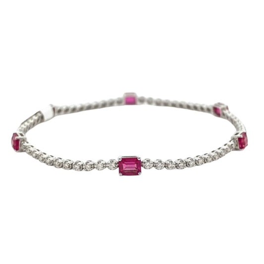 Pulsera Mosaico Real rosa
