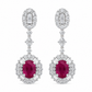 Aretes Étoile Rouge