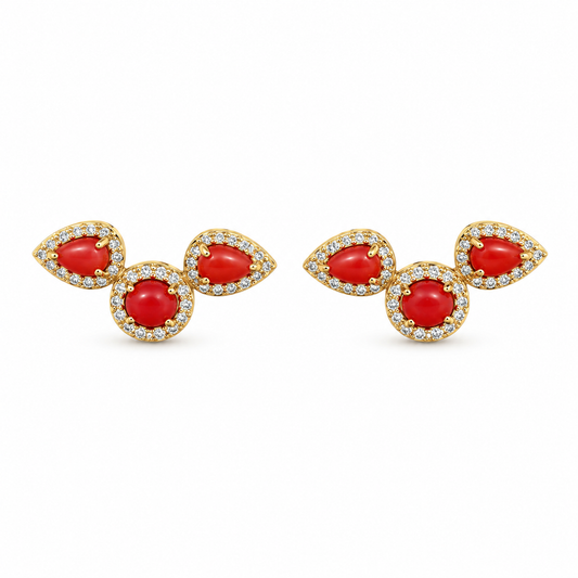Aretes Sirena
