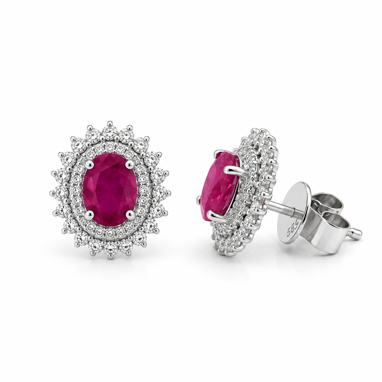 Aretes Solaris Rouge