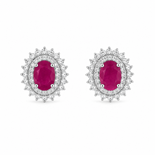 Aretes Solaris Rouge