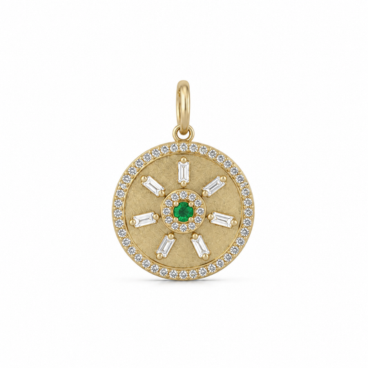 Dije Sun of Emerald