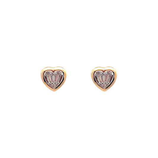 Aretes corazón