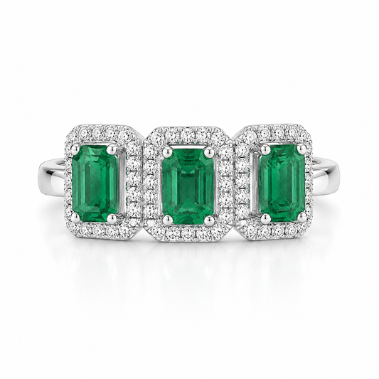 Anillo Rovelle Esmeralda