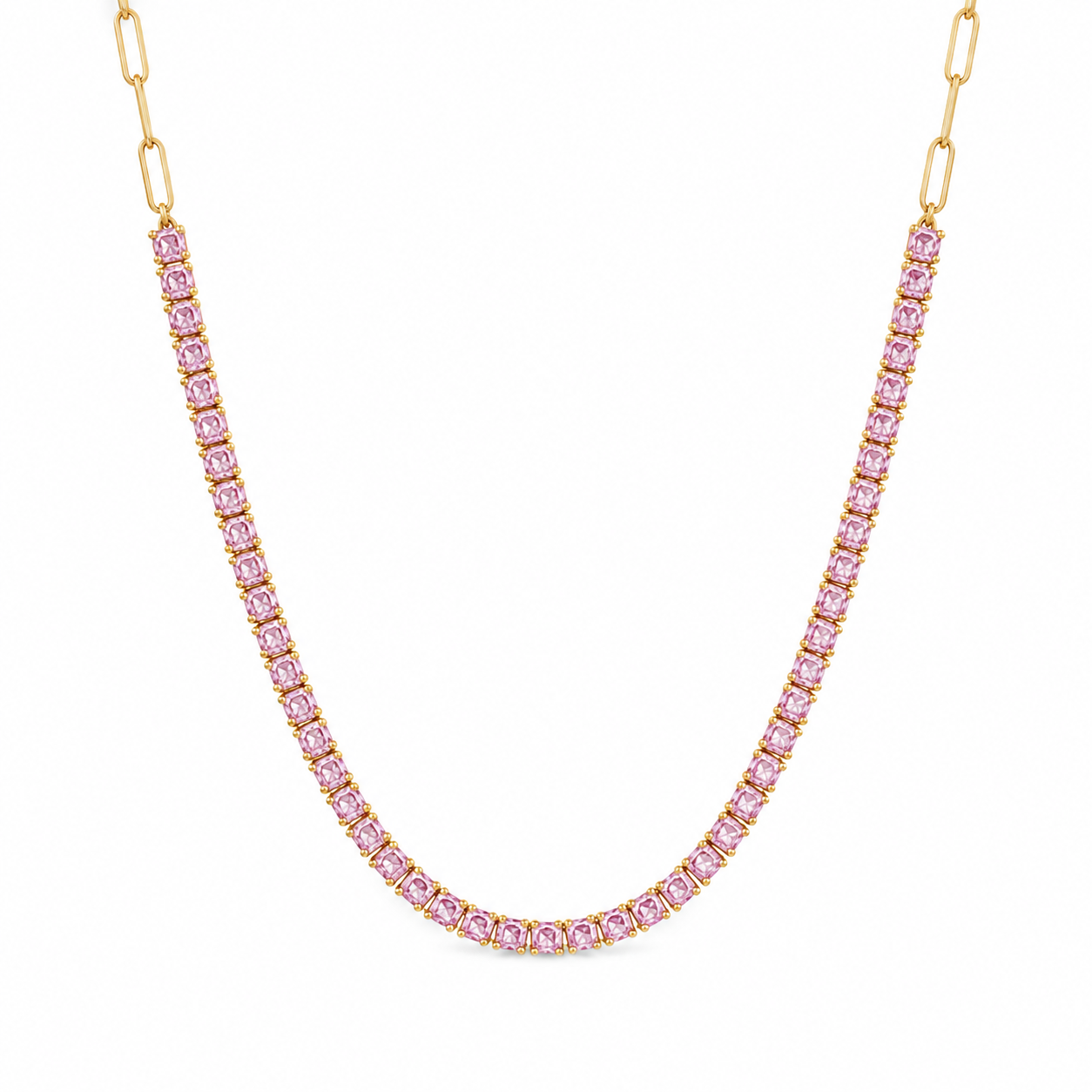 Collar Fleur Rose