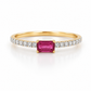 Anillo Infinity Rouge