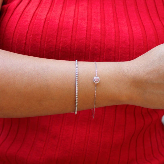 Pulsera Rosa Encanto