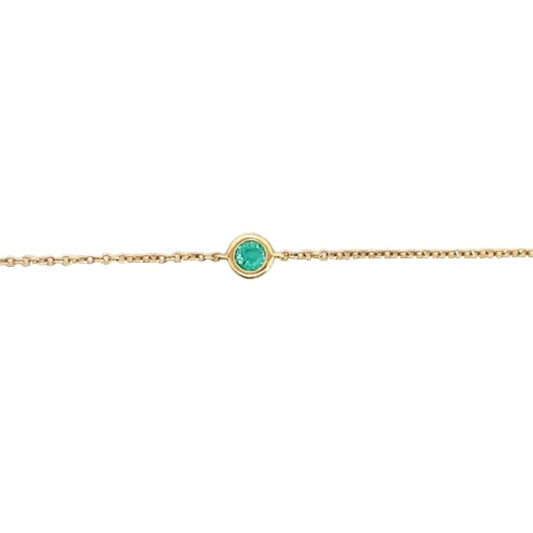 Pulsera Esmeralda Alba