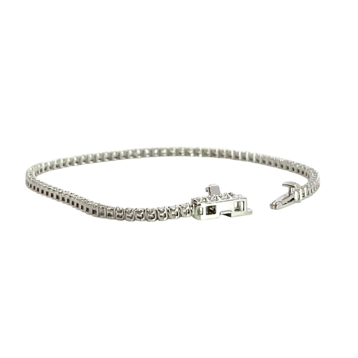 Pulsera Tennis Luz Blanca