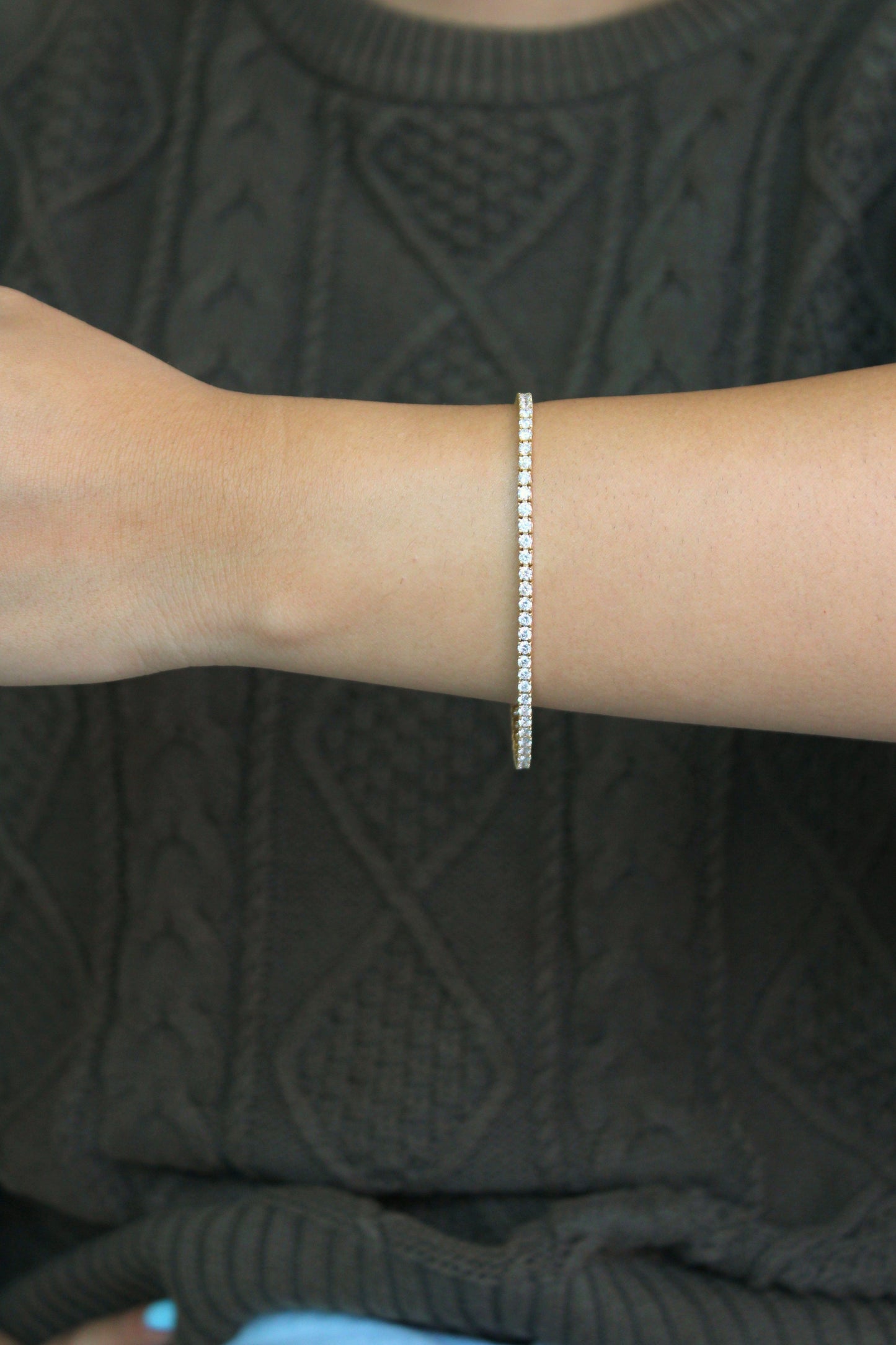 Pulsera Tennis Aurea