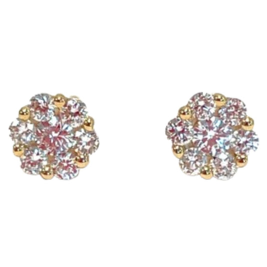 Aretes Flor Celeste