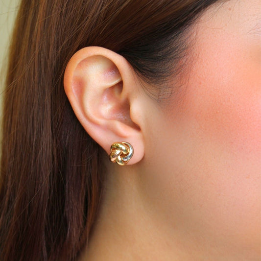 Aretes Lazo Tricolor
