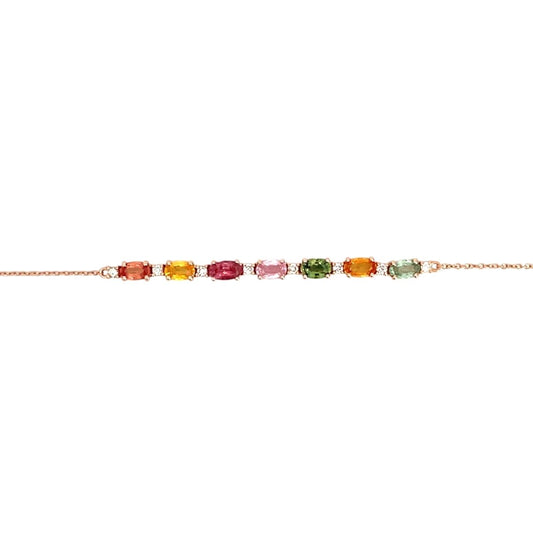 Pulsera Prisma Zafiro