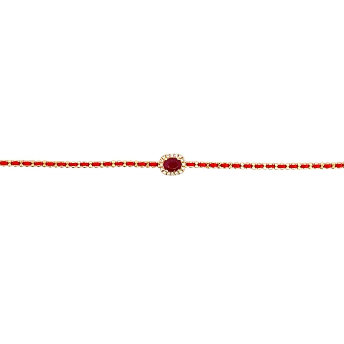 Pulsera Rubí Fuego