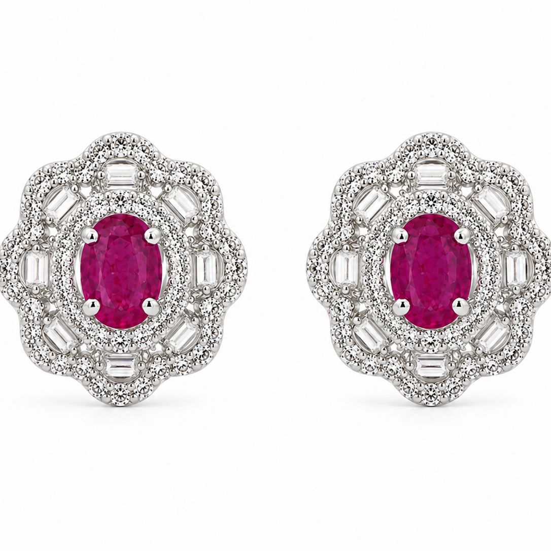 Aretes Rubra Royale