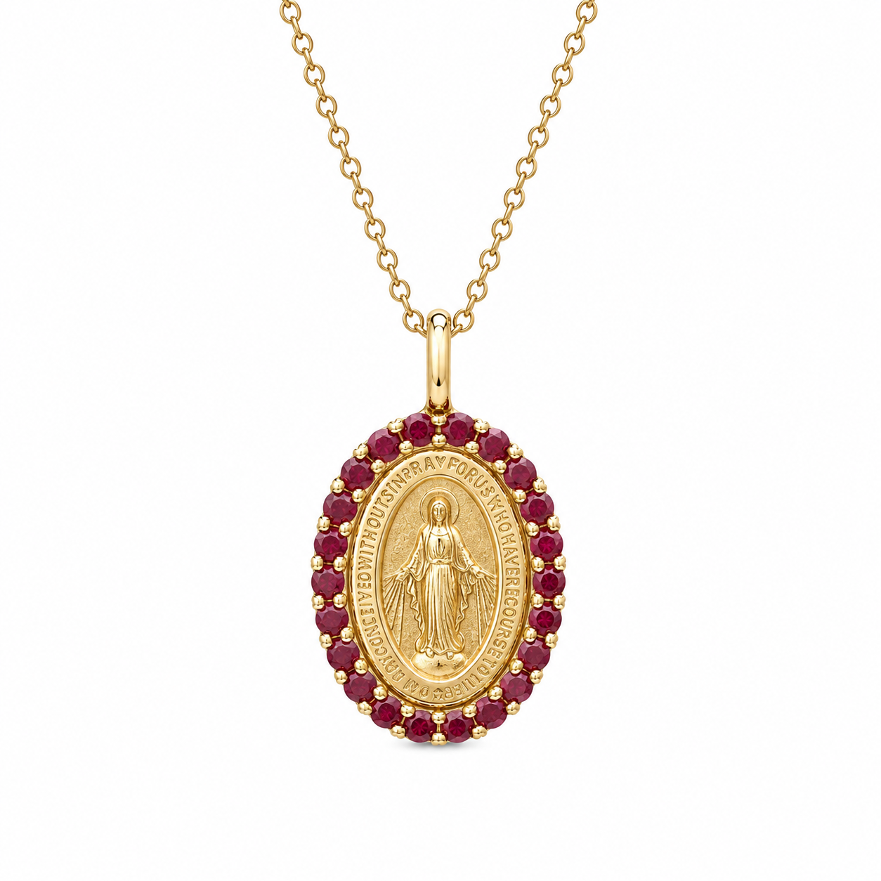 Collar virgen Milagrosa