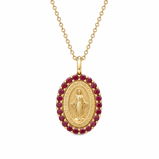 Collar virgen Milagrosa