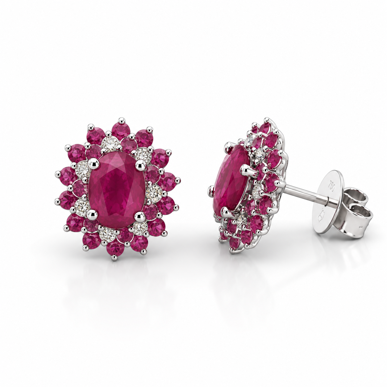 Aretes Peony