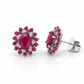 Aretes Peony