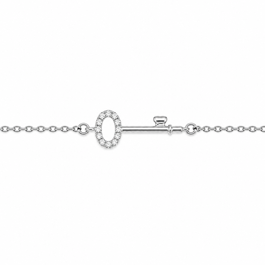 Pulsera Locket White