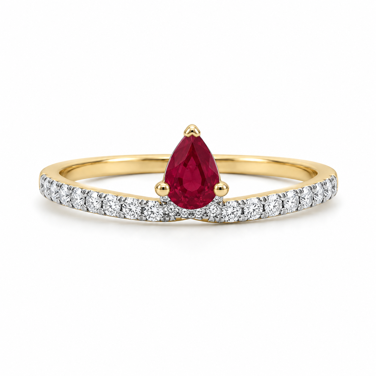 Anillo Scarlet Dew