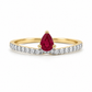 Anillo Scarlet Dew