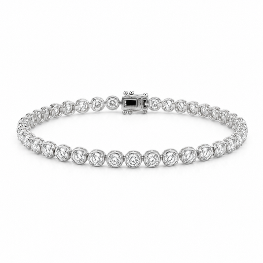 Pulsera Aster Blanca