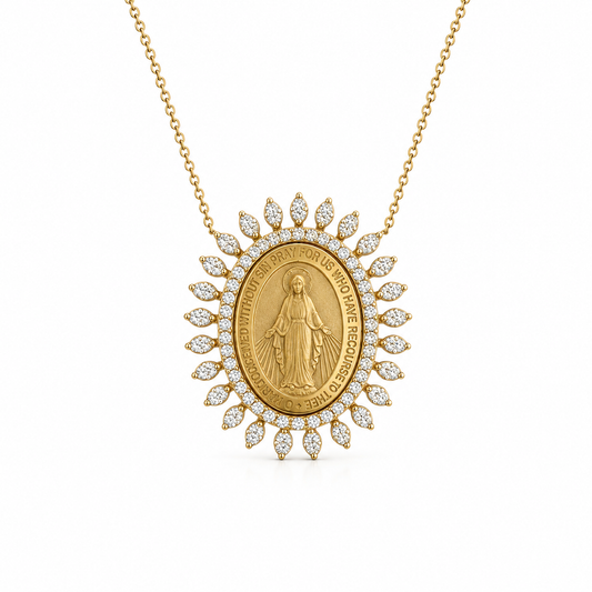 Collar Virgen María