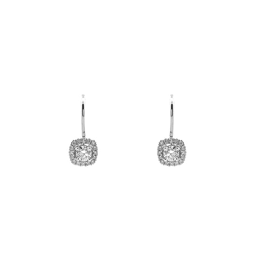 Aretes de diamantes