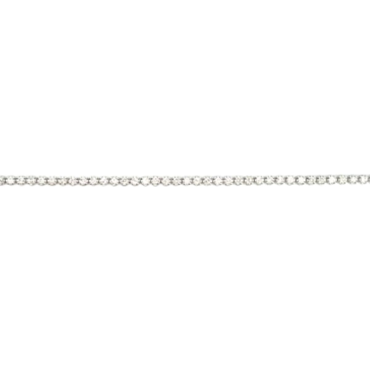 Pulsera Tennis Luz Blanca