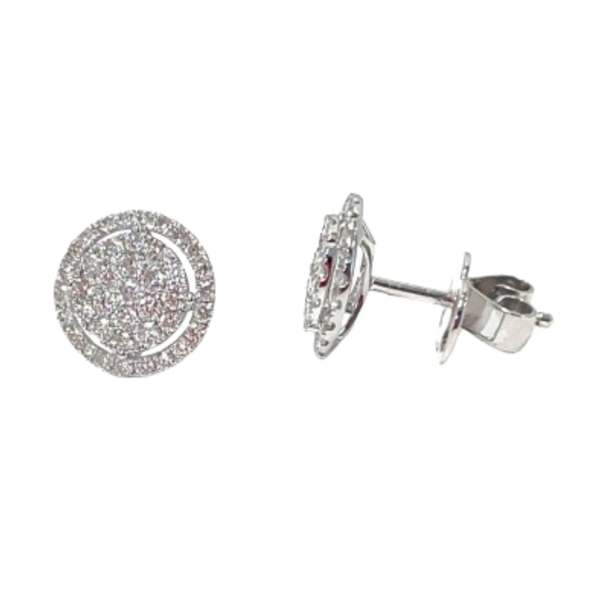 Aretes Halo Radiante