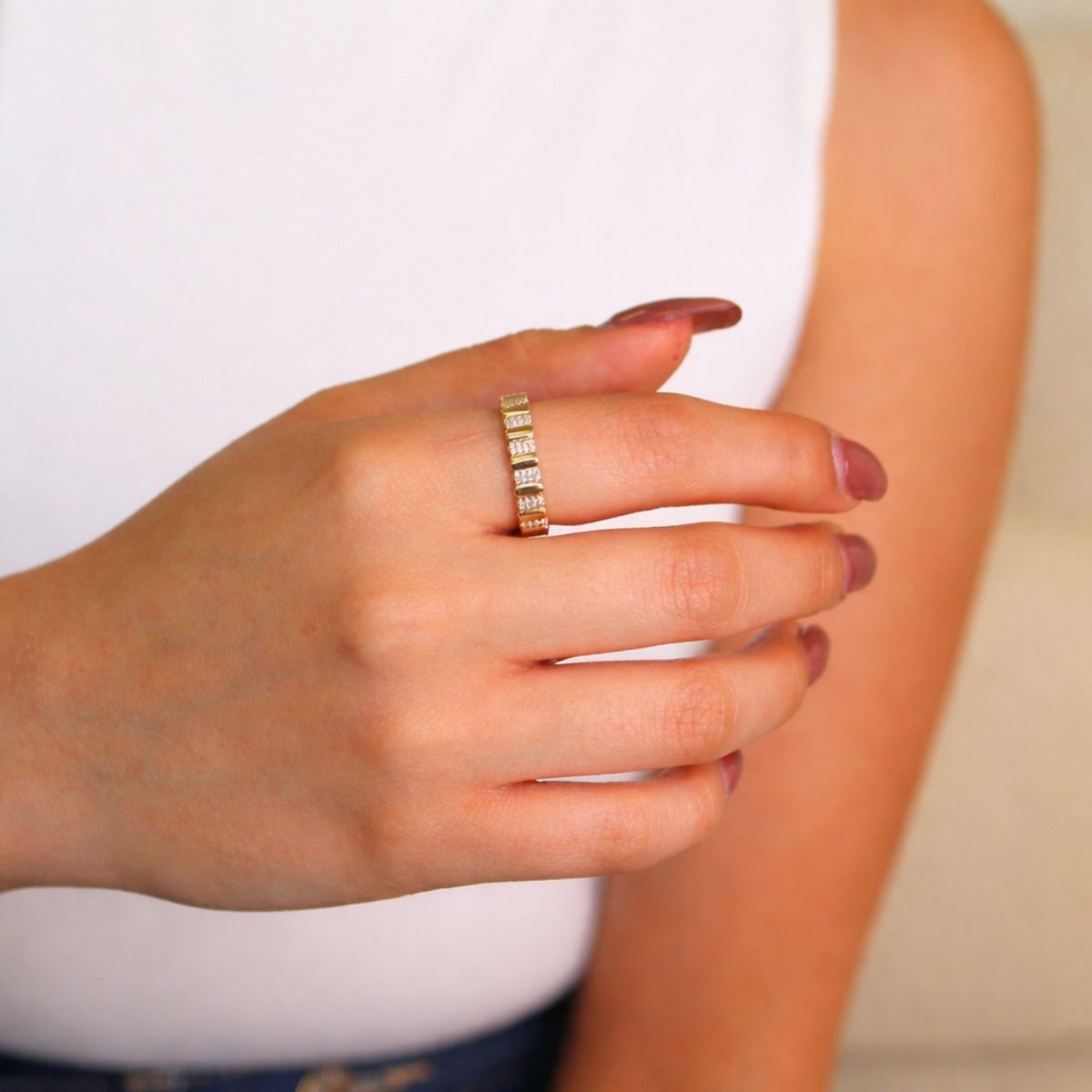 Anillo Horizonte Dorado