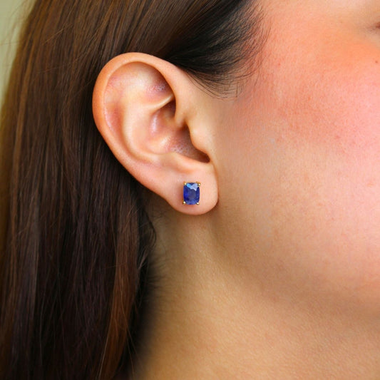 Aretes Azul Suspiro