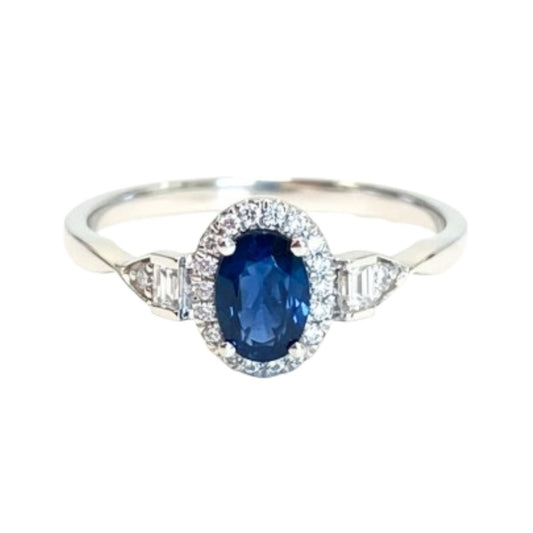 Anillo Brisa Zafiro