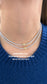 Collar con diamante canario
