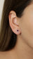 Aretes Orlienne Rubí
