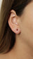 Aretes Orlienne Rubí
