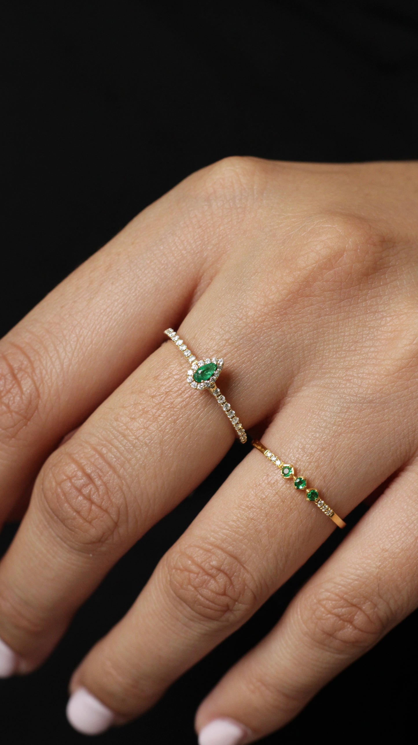 Anillo Trilogía Esmeralda