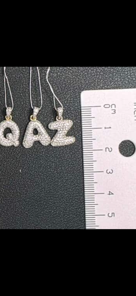 Inicial globo de diamantes