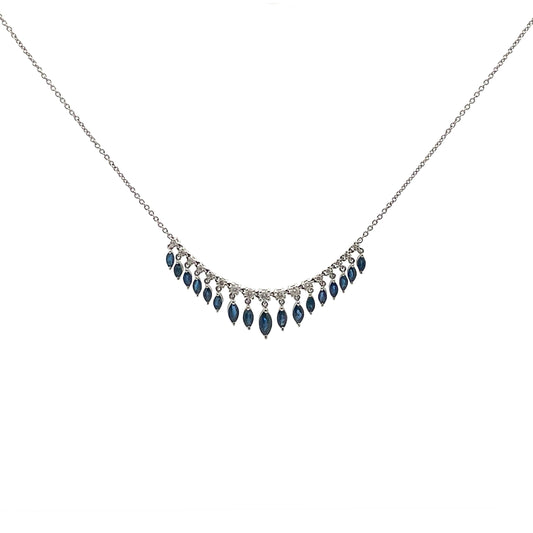 Collar 17 zafiros