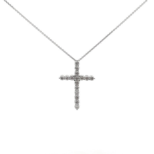 Cruz XL de diamantes