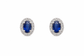 Aretes Sofis zafiro