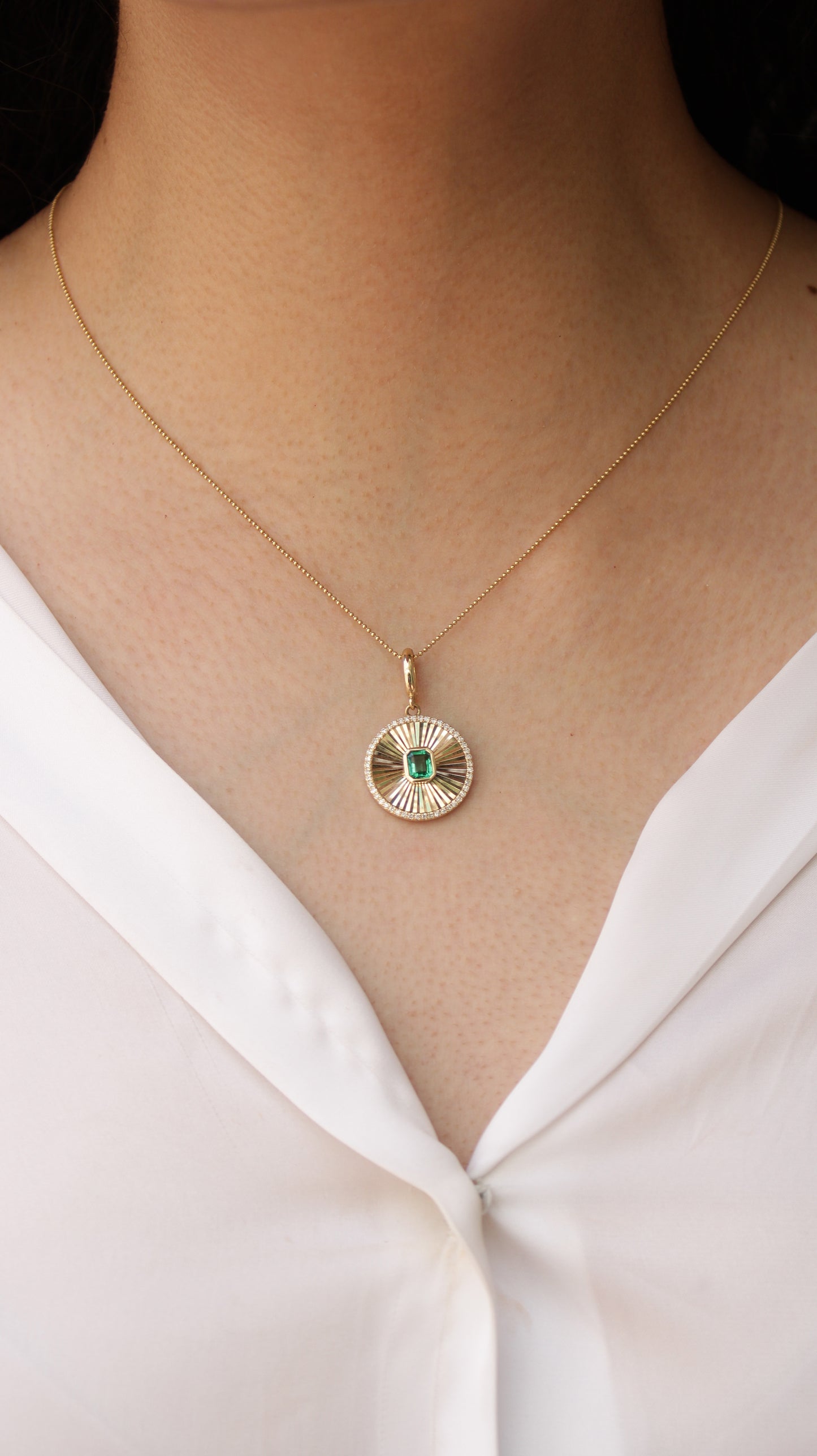 Dije Solara Emerald